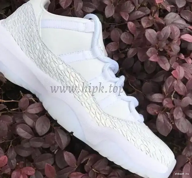 Authentic Air Low“Frost Jordan 11 White” 0605